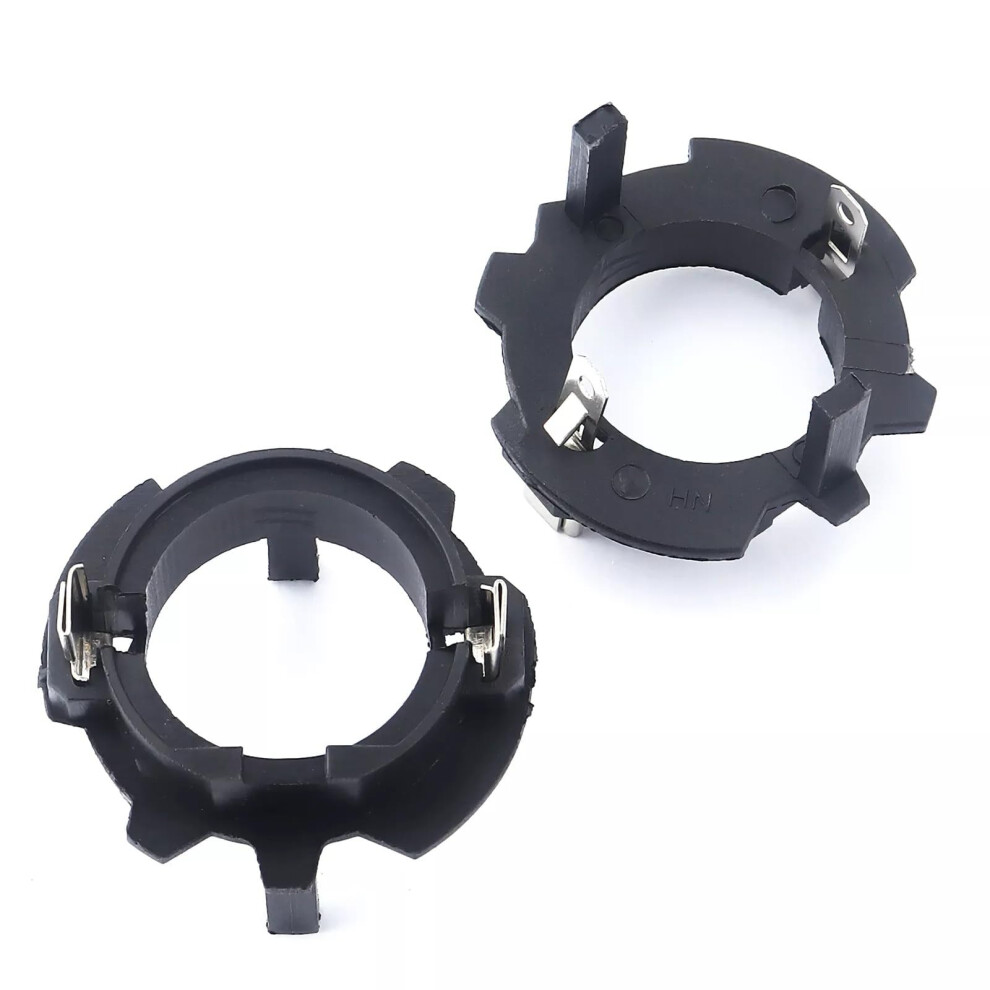 2Pcs Led H7 Headlight Bulbs Adapters Holders Base, For Vw, For Golf, 5, For Jetta, Mk5 Car Styling Holder Base Car Headlight Bracket 9347817168907