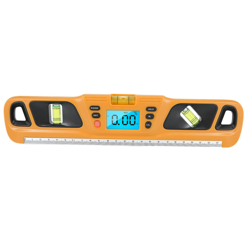 Precision Backlight Level Gauge Voice Prompt Yellow Frame Hanger Ruler For Picture Hanging Frame Install Tool 9426802655346
