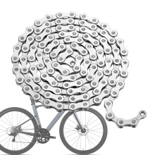 Bikes Chain Bicycles Replacement Chain, Mountain Bikes, 116 Links Road Bikes, Efficient Power Transfer