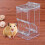 Automatic Pet Feeder with Large Capacity Transparent Design for Hamsters Parrots Hedgehogs 4