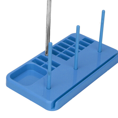 Removable Thread Spool Stand 3 Spools Storage for Sewing & Craft Supplies 2