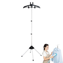 Handheld Coat Rack Height Adjustable Rotatable Foldable For Ironing And Steaming Clothes Black For Home Hotel Bathroom