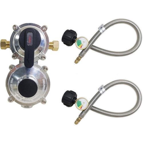 Grill Regulator Pressure Regulator Adjustable Pressure Regulator Valves Conversion Set for Grilling Ref: 5559 2