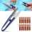 12Pcs Thread Clipper U-förmige Schere Frühling 9