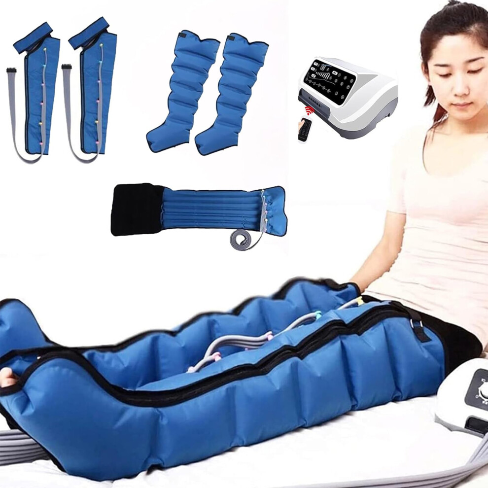 Electric Air Compression Massager Leg And Arm Full Body Massage Pressotherapy Lymphatic Drainage 2 Legs 2 Arms Waist