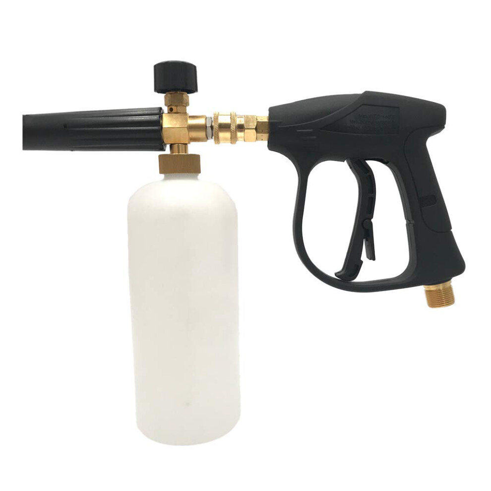 Car Foam Cannon Pressure Snow Foam Washer With Adjustable Nozzle Soap Dispenser For Car Cleaning 9382693980588