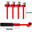 Hinge Gap Adjusting Wrench Hinge Gap Adjustment Tool Multifunctional Adjustable Spanner  Strength For Home Garage 5