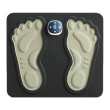 Foot Pulse Mat Rechargeable Electric Foot Massager, 7 Modes, 18 Intensity Levels, Portable Cordless Relief Pad