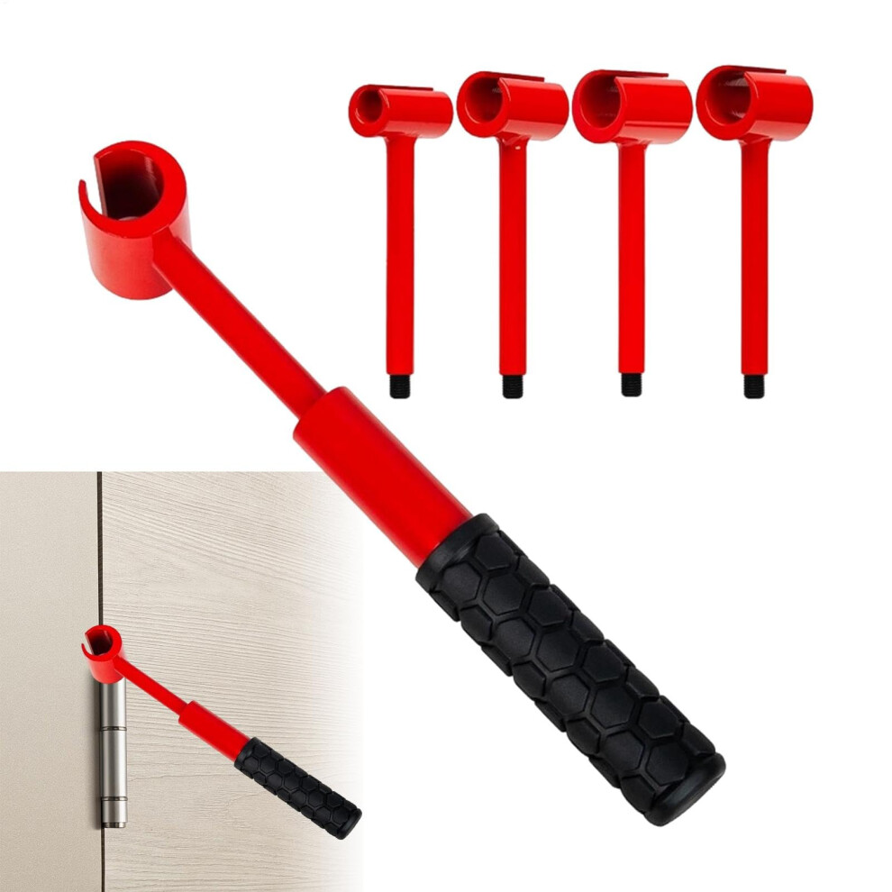 Hinge Hole Adjustment Wrench Heavy Duty Door Gap Adjuster Adjusting Spanner Comfortable Handle Residential Commercial 9382693980632