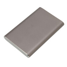 High-Speed 1TB Gray Ultra Thin CNC External Hard Drive USB 3.0