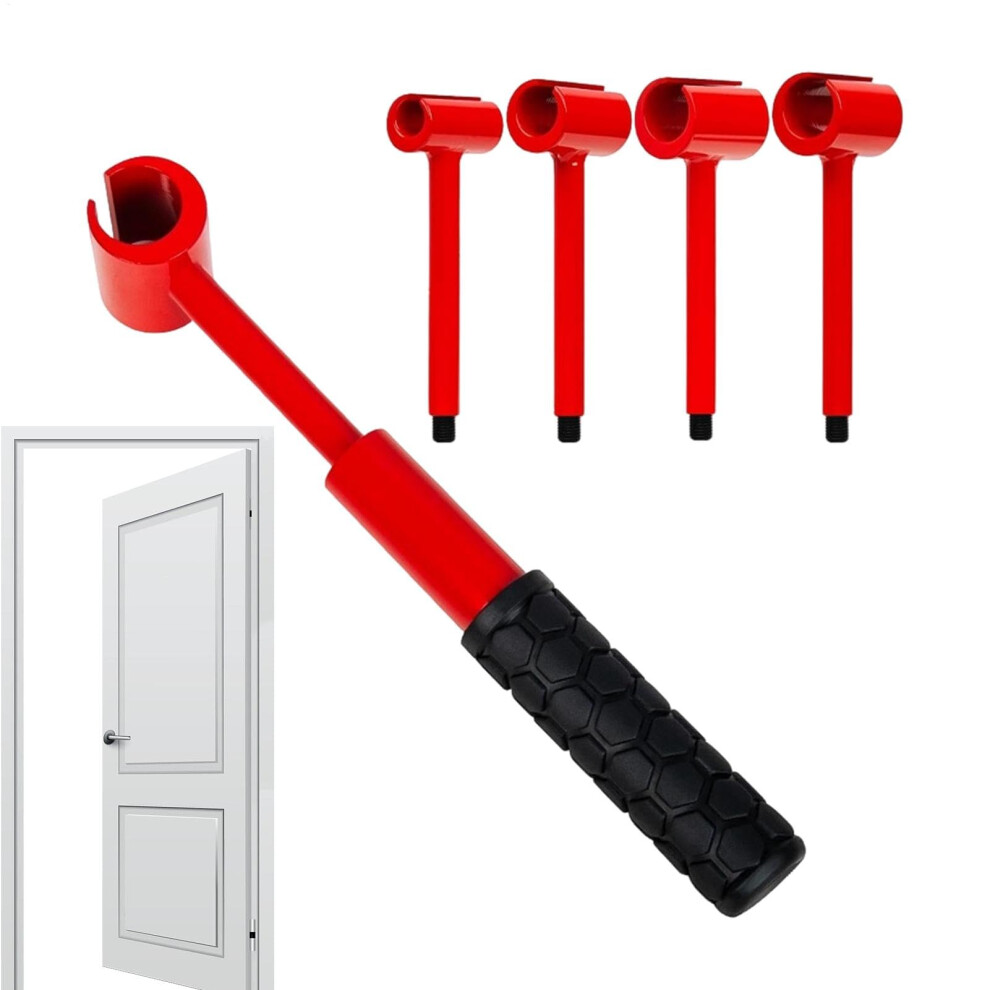Hinge Hole Adjustment Wrench 4In1 Door Gap Adjuster, Multifunctional Spanner, Heavyduty Wrench For Home Garage 9347817272765