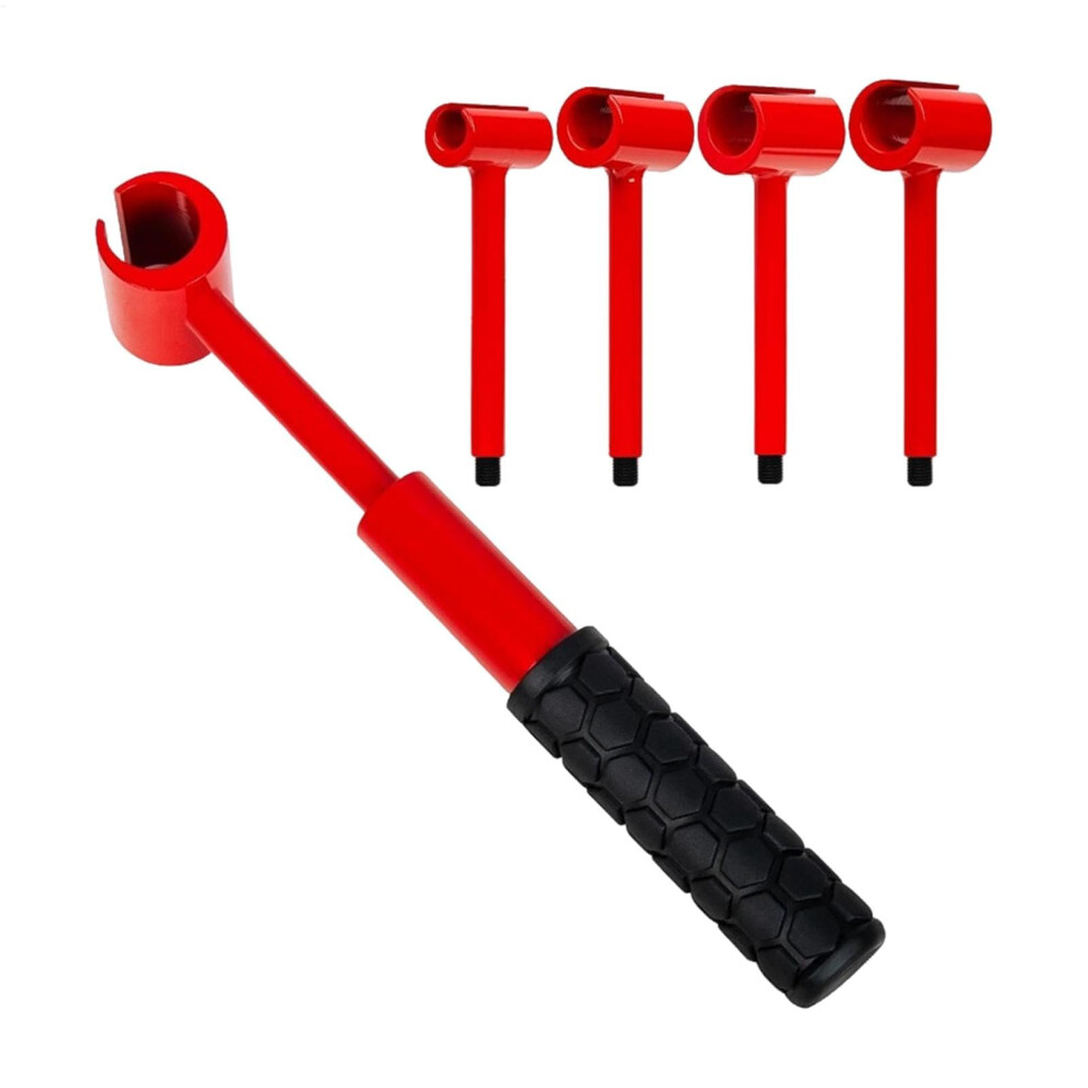 Hinge Gap Adjusting Wrench 4In1 Door Gap Adjuster Ergonomic Handle Heavyduty Hinge Bender For Residential And Commercial Use 9382693980779
