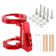 Basket Support For Bromton Bicycle Sleek And Sturdy Red With Eight Screw Installation Kit