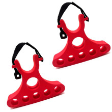 Bicycle Handlebar Bracket 2 Pack ClipOn Inverted Stabilizer Portable Red  Stand
