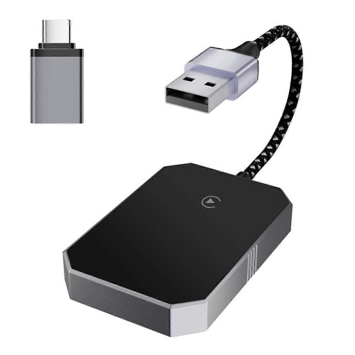 Wireless Carplay-adapter 2024 oppgradering for Carplay
