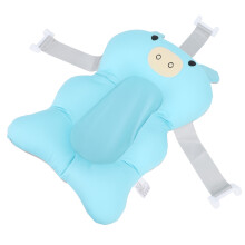 Blue Baby Bath Tub Seat Cushion - Floating 3D Mesh