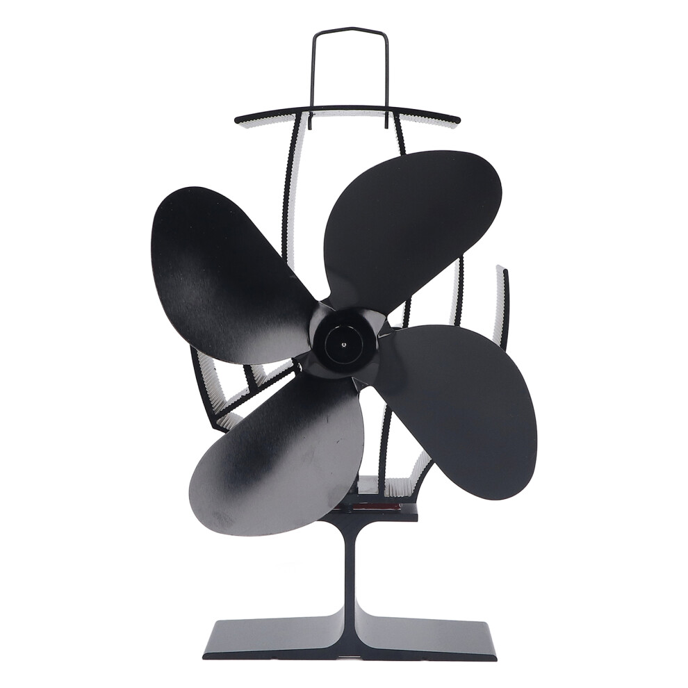 Heat Circulating Stove Fan, Unrivalled Performance Silent Thermal Fan For Fireplace Wood Burning Heater Eco-Friendly Heat Distribution 9149926093213