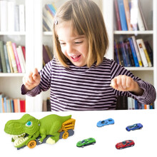 Jeu de camion dinosaure géant pour enfants, voiture à remorqueur, 32x12x12cm