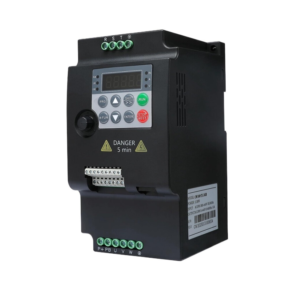 1Pcs 220V/380V Vfd Inverter 0.75/1.5/2.2/4/5.5Kw Motor Speed Controller 1Phase 220V 3Phase 220V4kw 9347817171327