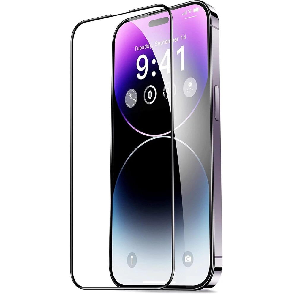 Privacy Screen Protector For Iphone 15 Pro Max 6.7Inch, Antispy Tempered Glass, 9H Full Coverage, Bubble 9426802657135