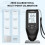 Digital Coating Thickness Gauges 02000um Range, Large Display, Backlit, Unit Conversion, Paint Coating Meter 4