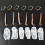 Complete Your Set: 6 Pcs Billiards Table Rail Slides + Net Bags 9