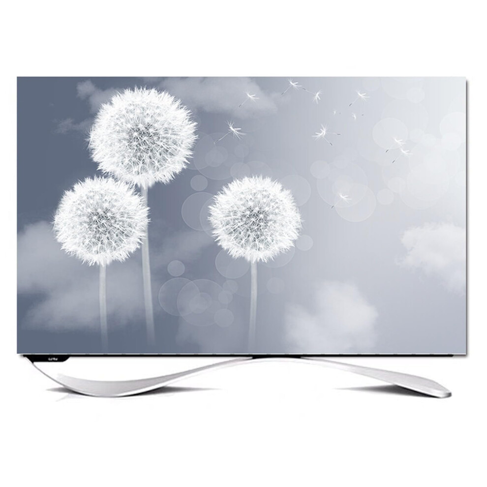 Tv Dust Cover Indoor 3285 Inch Tv Screen Cover, Pc Display Protector, Soft Polyester Dustproof Fabric, 5860 Inch 9382693982056