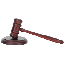 Judge Gavel Wooden Set with Sound Block Solid Wood for Courtroom Lawyers Loud Striking Sound