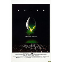 Alien v2 Movie Poster Framed or Unframed Glossy Poster (A3 297 420 mm Unframed)