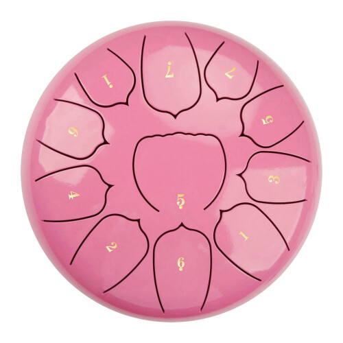 Titanium High - Quality  Alloy 11 Notes Handpan Drum with Mallet for Relaxation 2