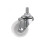 Casters 1.5 Inch White PP Wheel With Universal M6 Thread, 40mm Diameter, Display Frame Wheel, 4 Pcs 5
