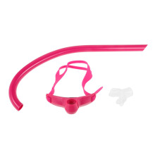 Front Mounted Swim for Adults Durable Lap Swimming Tube with Unrestricted Breathing Versatile Training Gear for Swimming and Diving Activities Pink