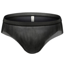 Mens Underwear Seamless Bulge Pouch Trunks GString With Elastic Waistband Stretch Fit Lingerie Thongs XXL Black