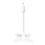 1/4 Screw ABS Flexible 360 Degree Adjustable Indoor Outdoor Security Camera Bracket For Ceiling Wall Install White 1