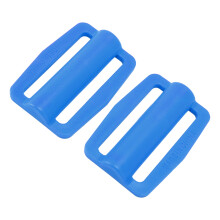 Sturdy Plastic Steel Diving Weights with Quick Release Buckle - 2Pcs Blue
