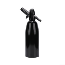 Sparkling Water Maker for Home with Fizz Level, Black Soda Machine for Juices and Cocktails