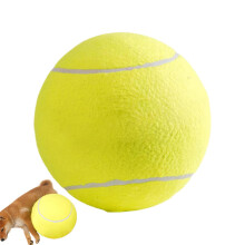 Dog Play Ball Large Size Durable Rubber Cleaning Ball For Aggressive Chewers Indoor Outdoor Enrichment