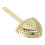 Triangular Stainless Steel Cocktail Strainer - Rustproof, Gold Plated, Professional Bar & Home Ice Filter 5