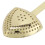 Triangular Stainless Steel Cocktail Strainer - Rustproof, Gold Plated, Professional Bar & Home Ice Filter 8