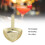 Triangular Stainless Steel Cocktail Strainer - Rustproof, Gold Plated, Professional Bar & Home Ice Filter 12