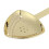 Triangular Stainless Steel Cocktail Strainer - Rustproof, Gold Plated, Professional Bar & Home Ice Filter 10