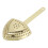 Triangular Stainless Steel Cocktail Strainer - Rustproof, Gold Plated, Professional Bar & Home Ice Filter 6