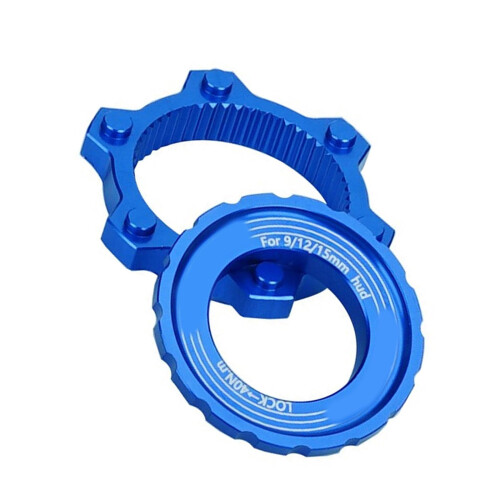 Center Lock Adapter for 44mm Hubs  With Lock Rings, Centerlock Caps, Conversion Spacers