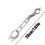 Angle Grinder Push Wrench, DoubleHead Claw Wrench, Professional Maintenance Tool for Machine , Disassembly Accessory 3