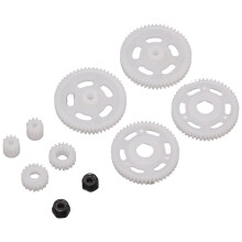 RC-Motor-Pinionradset für Axial SCX24 1/24 Weißleichtbaumodellfahrzeug