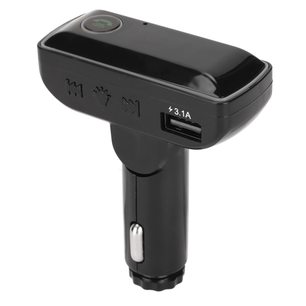 Car Tooth Fm Transmitter 32Gb Usb Adapter For F11, V5.0 Blue 7691374155033