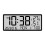 LCD Digital Alarm Clock Temperature Sensor, Desktop And Wall Mountable, Manual And Automatic Display AdjustabilityA 1