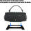 Desktop Base Nonslip Loudspeaker Stand For Dedicated Models, Acrylic Mounting Base, Holder Bracket, Simple Assembly 4