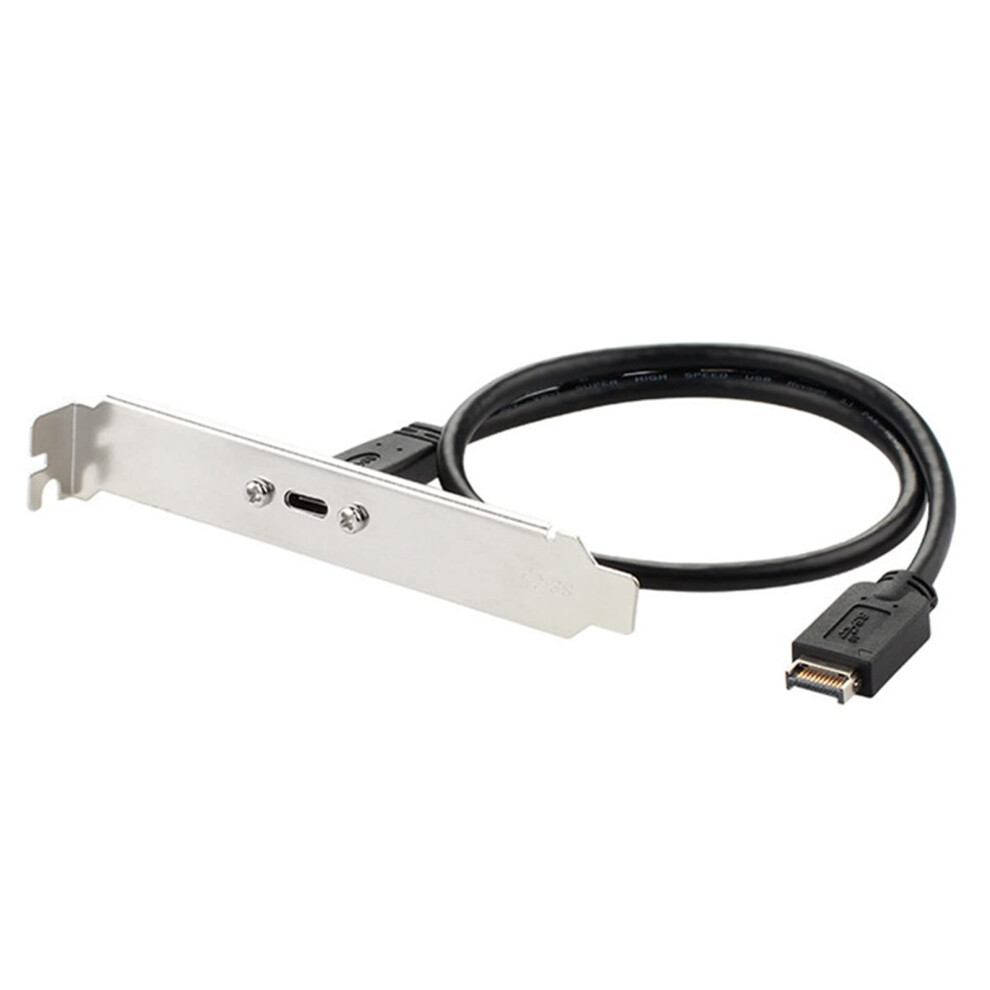 Usb 3.1 Typee To Typec Adapter 50Cm Shielded Pci Bracket For Speed Data Transfer 9382693850065