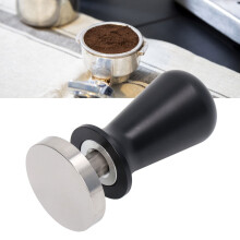Pestone per caffè in acciaio inossidabile 58mm/2,3 pollici con martello per uso domestico Nero
